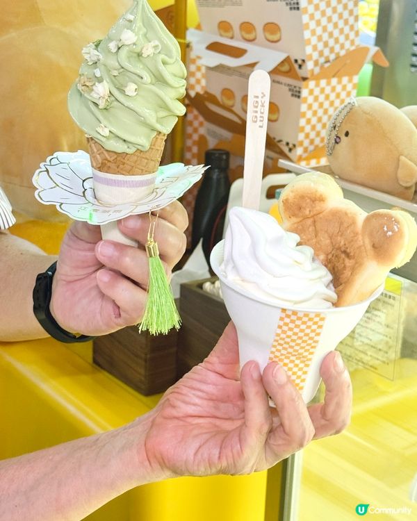 福田新店！生乳舒芙蕾☁️  超可愛！😋