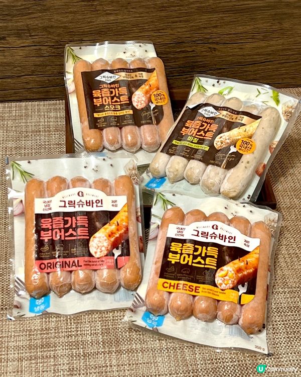 100%韓國製造香腸 雪櫃必備！