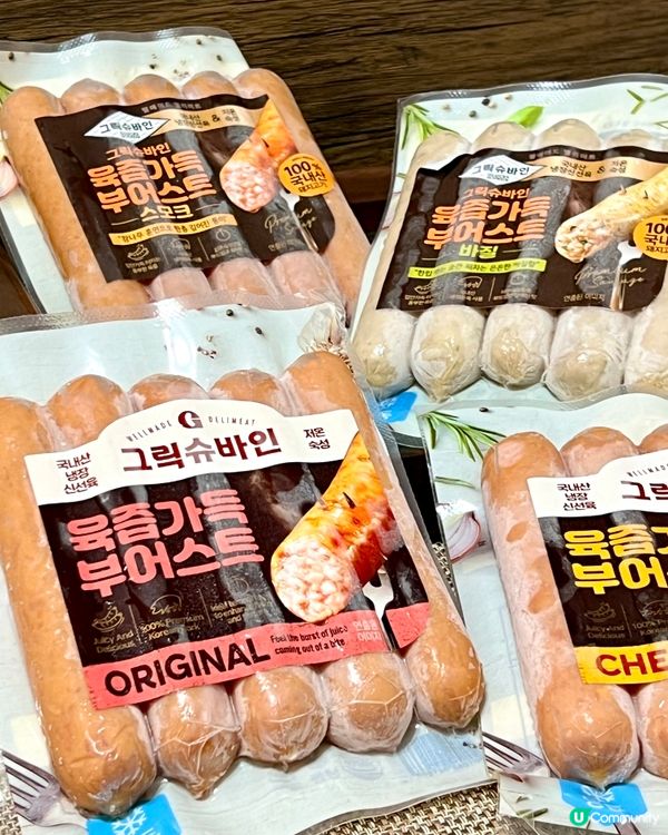 100%韓國製造香腸 雪櫃必備！