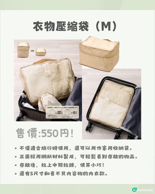 3COINS 15件旅行小物✈️到埗先買都唔怕❕