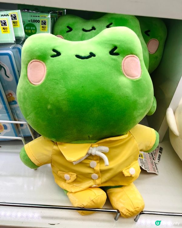 💚🐸 韓國DAISO新出 雨後小青蛙系列