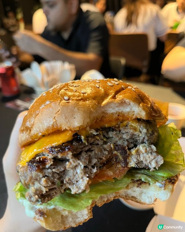 勁正印度人整羊肉漢堡😍❤️‍🔥