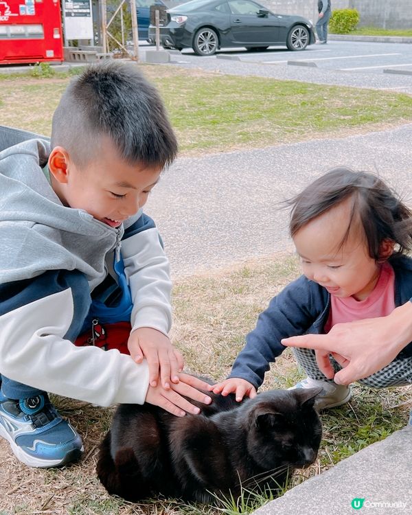 沖繩貓貓島。奧武島。必食天婦羅