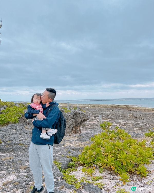 沖繩貓貓島。奧武島。必食天婦羅