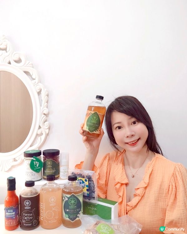 發酵康普茶💗一飲傾心喔🥰細膩嘅天然氣泡🫧夾著紅茶濃香,略帶酸...