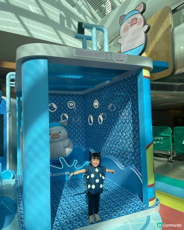 罐頭豬奧運熱身！🐷🏆 新港城中心齊齊玩！