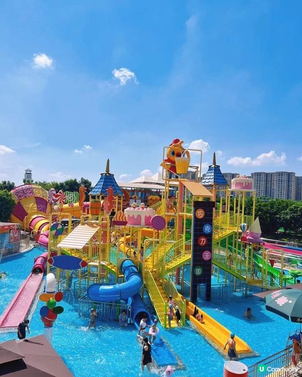 佛山玩水太爽了，去呢度 名字:順德暢樂水上樂園 地址:佛山市...