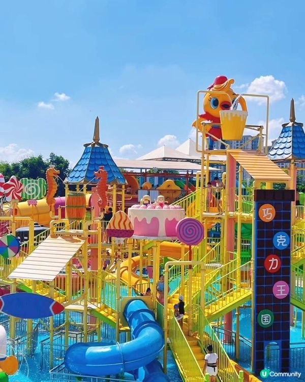 佛山玩水太爽了，去呢度 名字:順德暢樂水上樂園 地址:佛山市...