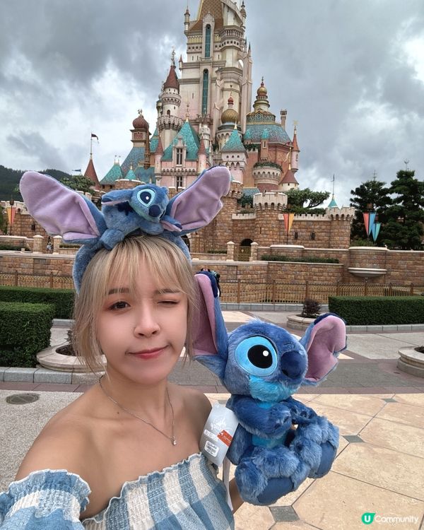 事隔四年再帶住台灣屋企人去香港迪迪尼，當然要影相打卡啦