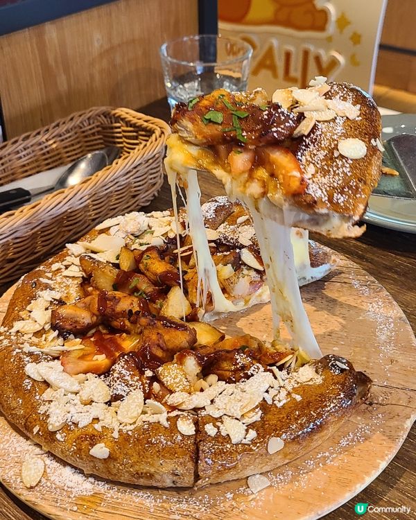 邪惡薯角雞肉芝加哥拉絲Pizza🍕🤤