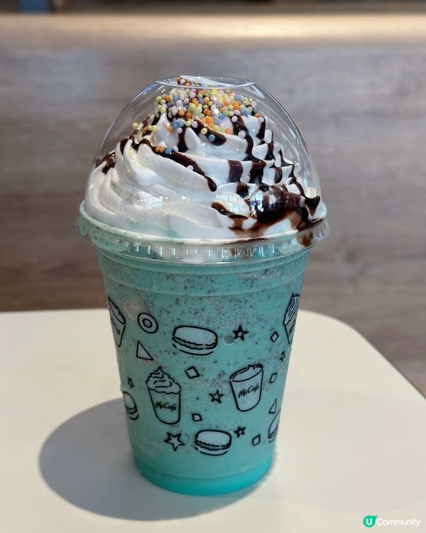 日本麥當勞期間限定新品❤️ Oreo薄荷巧克力冰沙