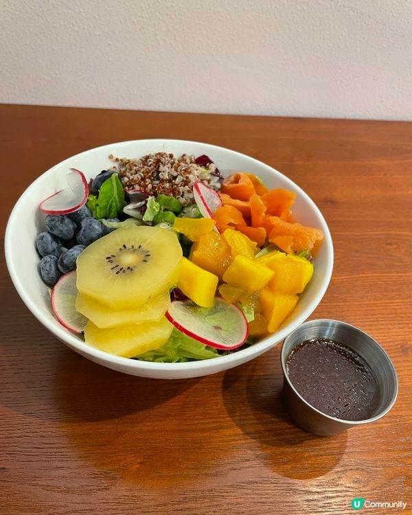 松茸味噌三文魚春之定食-健康養生