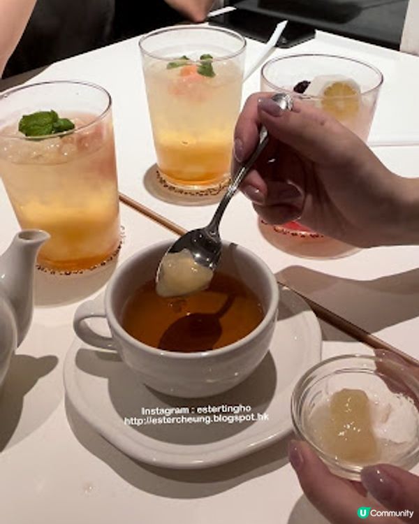 季節限定 🍑 白桃芝士撻 🍰 白桃茉莉冰茶 🍹