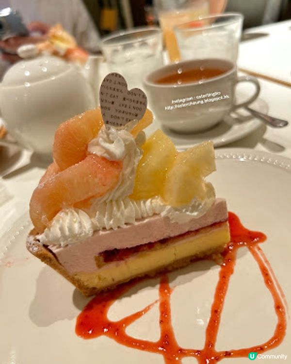 季節限定 🍑 白桃芝士撻 🍰 白桃茉莉冰茶 🍹