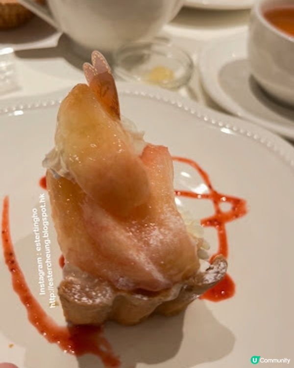 季節限定 🍑 白桃芝士撻 🍰 白桃茉莉冰茶 🍹