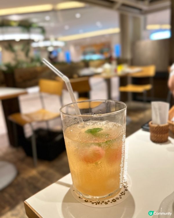 季節限定 🍑 白桃芝士撻 🍰 白桃茉莉冰茶 🍹