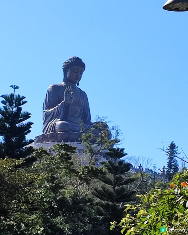 觀塘海賓公園美麗的夜景~夕陽西下的維多利亞港~大嶼山天壇大佛...