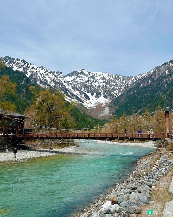 神的故鄉「上高地」，位於日本北阿爾卑斯山脈，每年4月-11月...