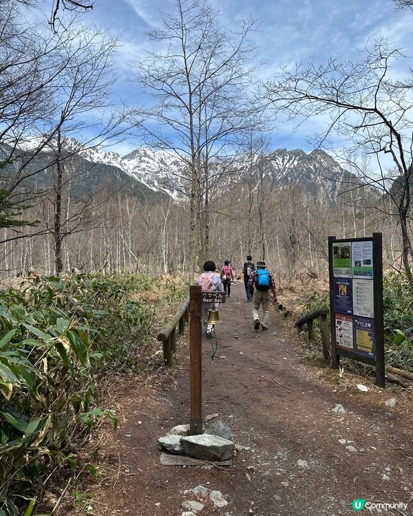 神的故鄉「上高地」，位於日本北阿爾卑斯山脈，每年4月-11月...