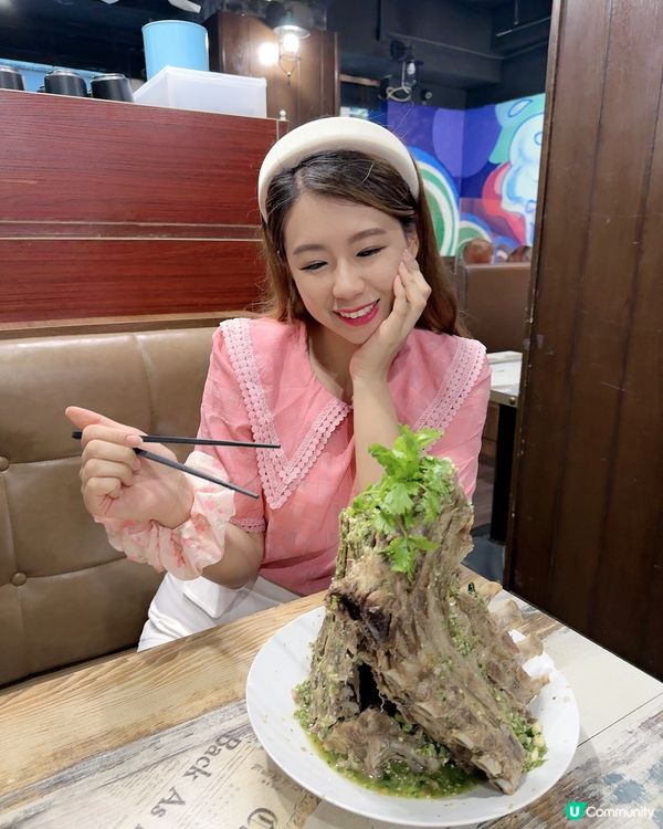 超震撼巨型火山排骨