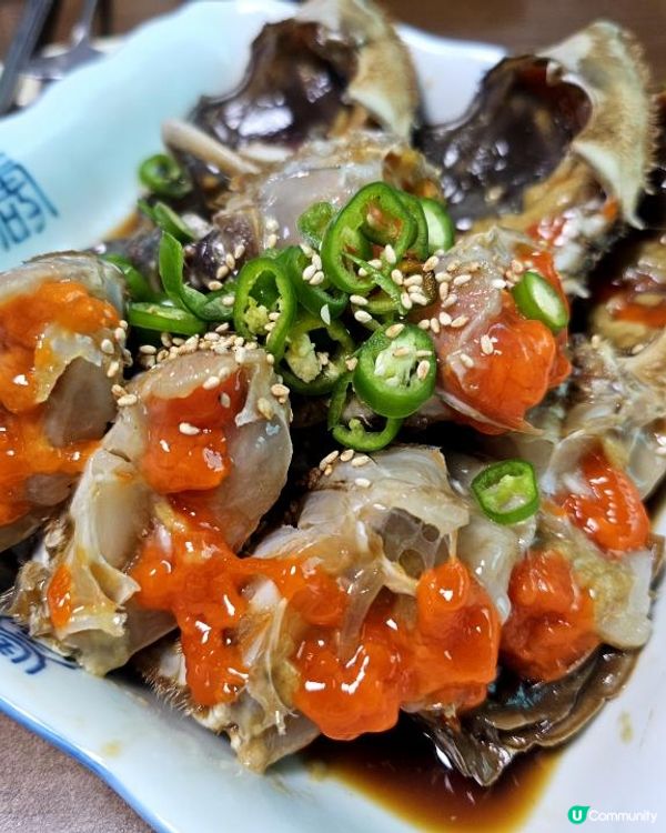 韓國之旅 - 真味食堂：醬油蟹