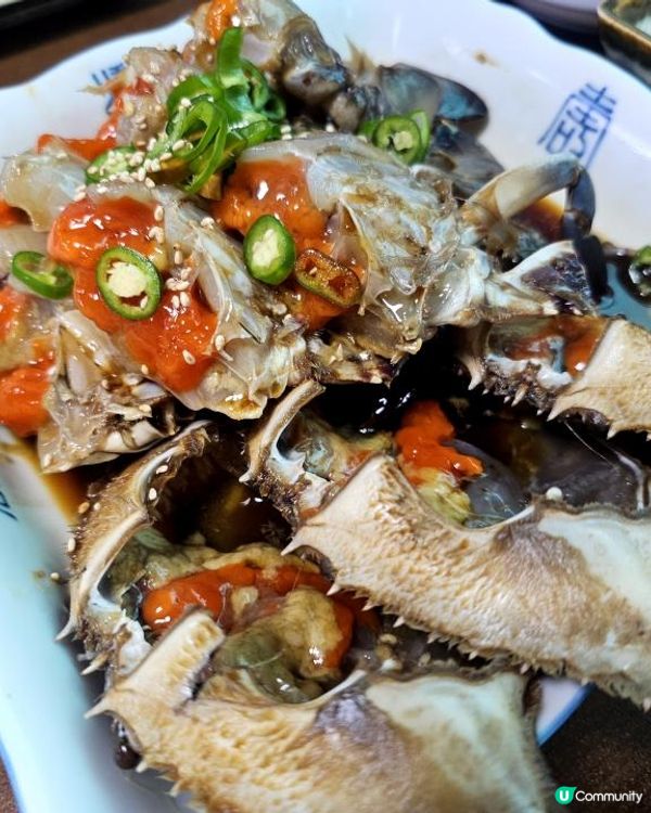 韓國之旅 - 真味食堂：醬油蟹