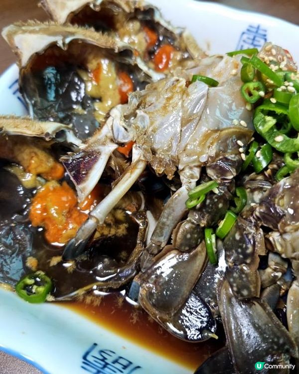 韓國之旅 - 真味食堂：醬油蟹