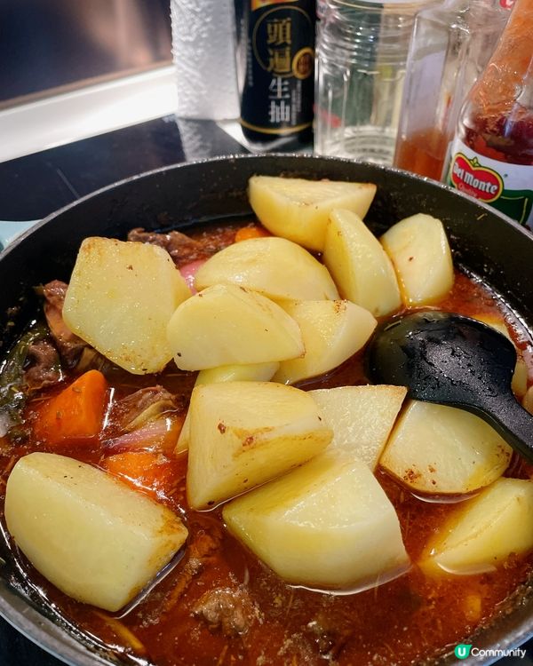 👩🏻‍🍳咖哩薯仔炆牛腩✨詳細食譜