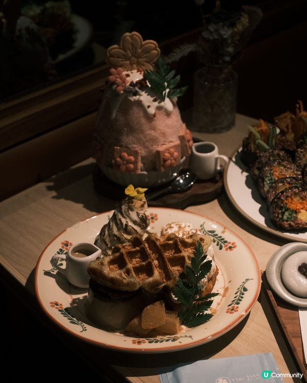 圓方 ≣ 精緻文青韓式咖啡店𖤘커피화전