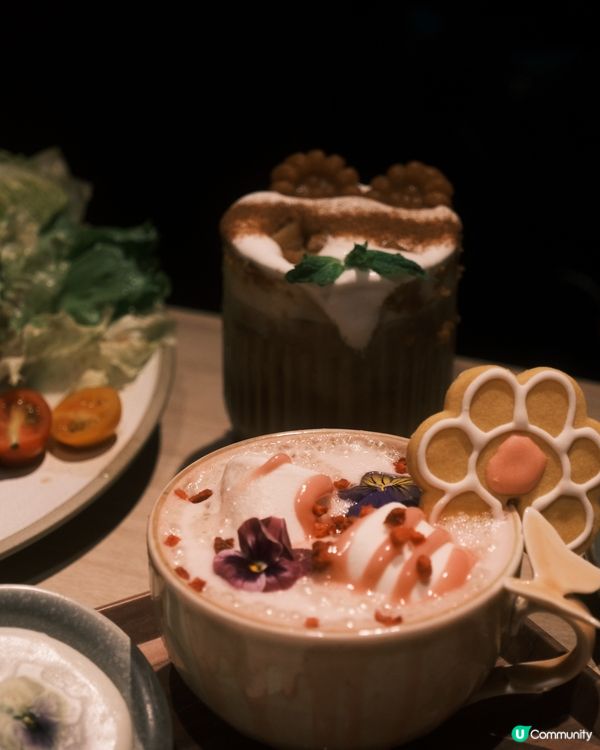 圓方 ≣ 精緻文青韓式咖啡店𖤘커피화전