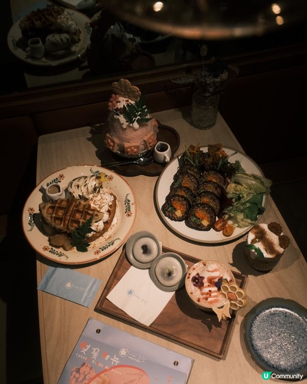 圓方 ≣ 精緻文青韓式咖啡店𖤘커피화전