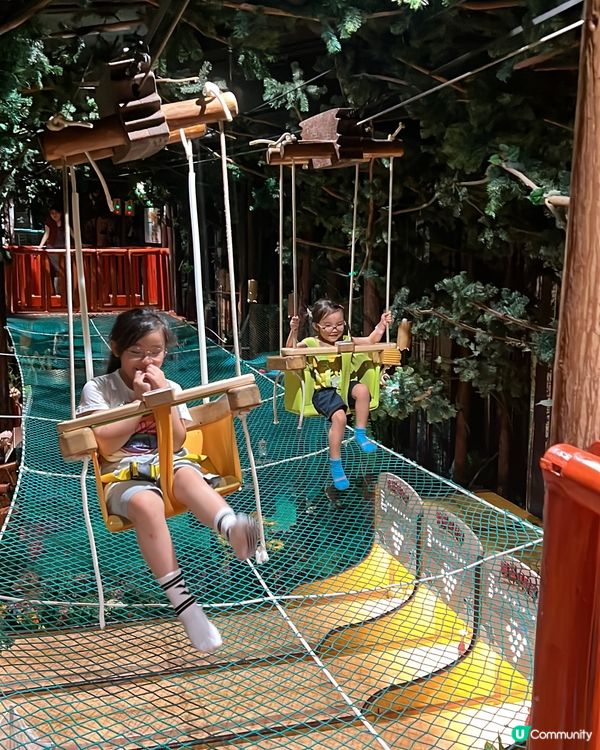 森林裡主題室內兒童遊樂場 | 人均低至$68玩2小時