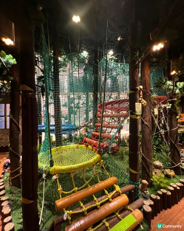 森林裡主題室內兒童遊樂場 | 人均低至$68玩2小時