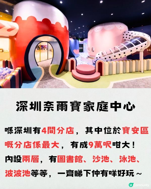 深圳室內遊樂場推介🎠週年優惠1大1小入場¥187‼️佔地9萬呎 12大必玩設施😍