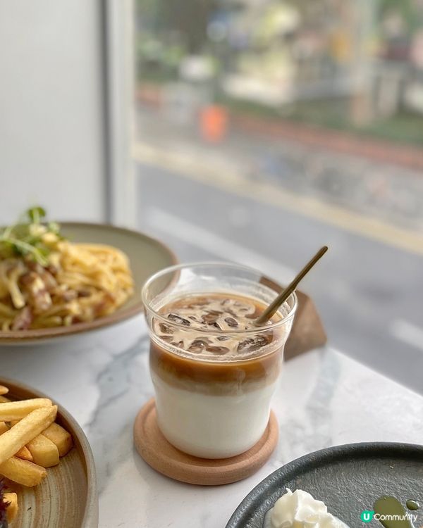 大圍超chill白色打卡cafe🤍