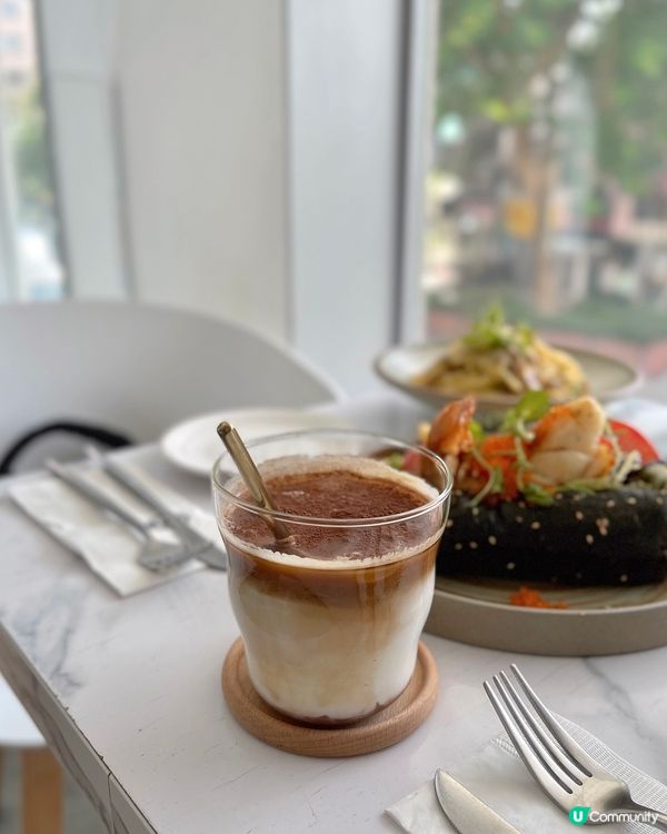 大圍超chill白色打卡cafe🤍