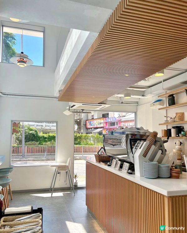 大圍超chill白色打卡cafe🤍