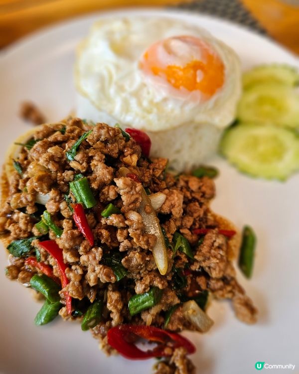 泰式打拋豬肉飯
