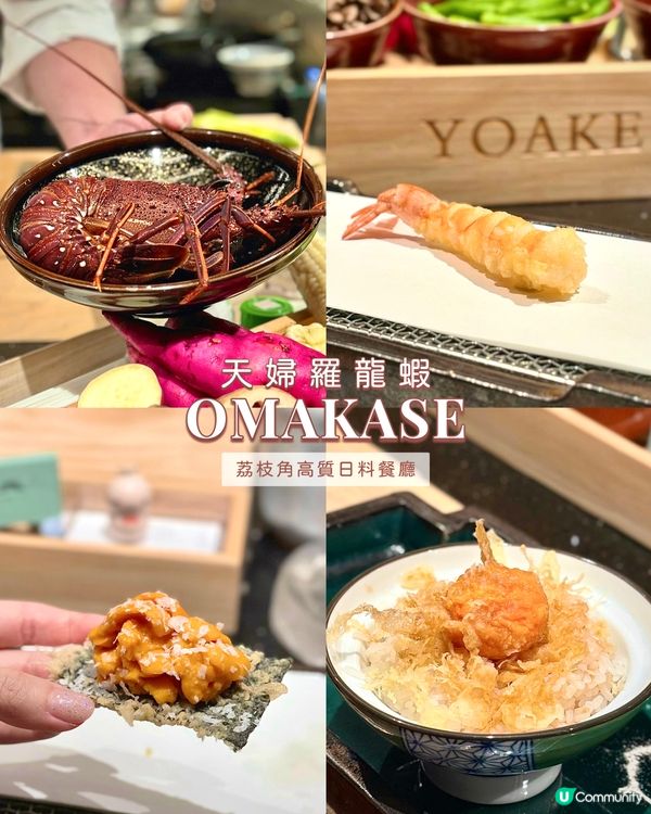 荔枝角💖天婦羅龍蝦omakase