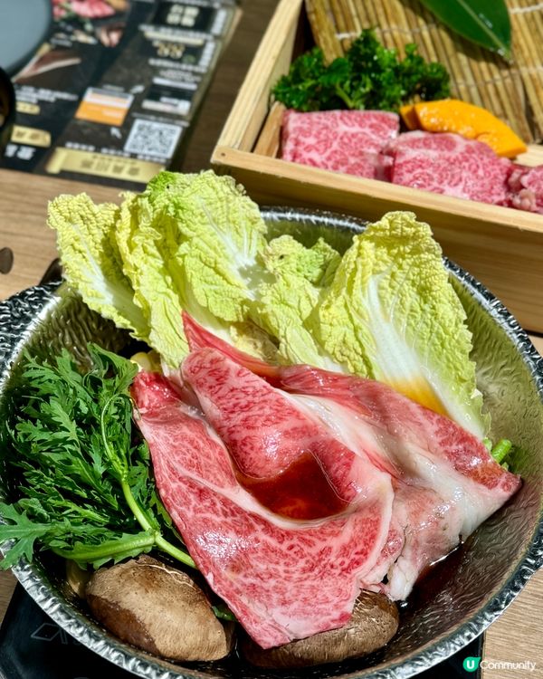 日本鹿兒島A4薩摩和牛🥩燒肉+涮涮鍋2小時任飲任食