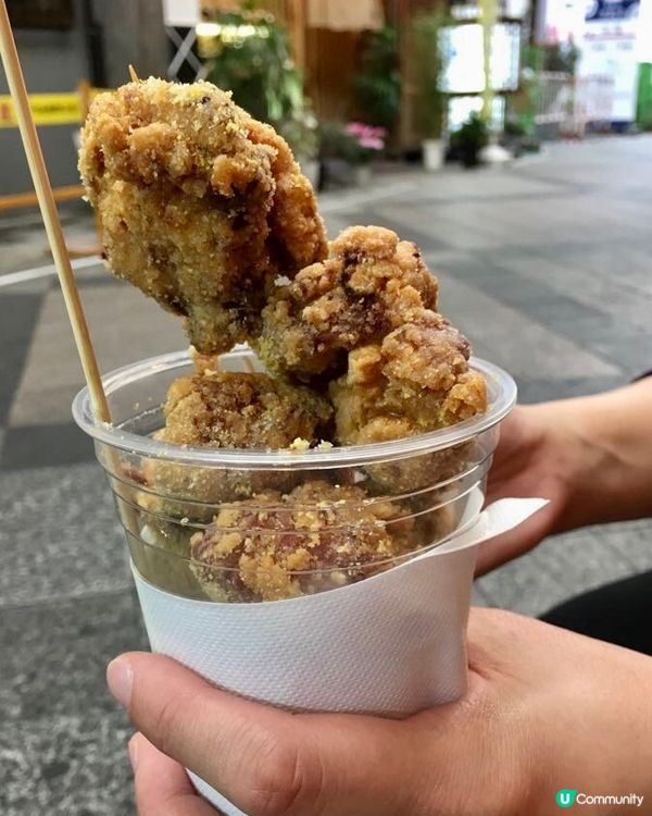 日本🇯🇵掃街小食超大件炸雞🍗塊好香脆😋