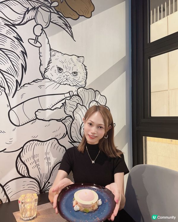 尖沙咀隱世浪漫💕巨型貓貓壁畫🐱高質西餐廳🍽️