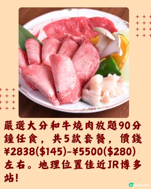 福岡必食燒肉6選🇯🇵A5黑毛和牛放題😍低至$2xx‼️附預約連結