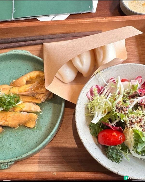 櫻花蝦豆乳醬米型意粉，喜愛豆乳製品咪走雞，清淡可口但伴隨濃濃...