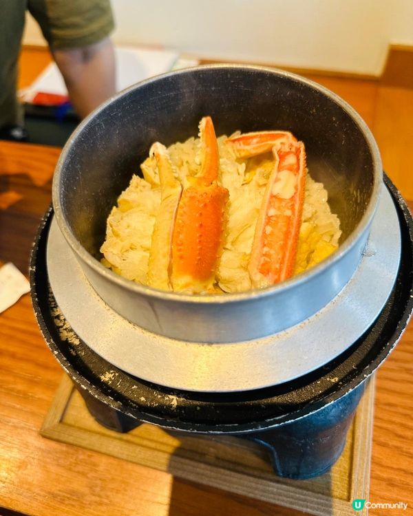東京蟹道樂，有全隻毛蟹、帝王蟹刺身、火鍋、釜飯，樣樣都好正，...