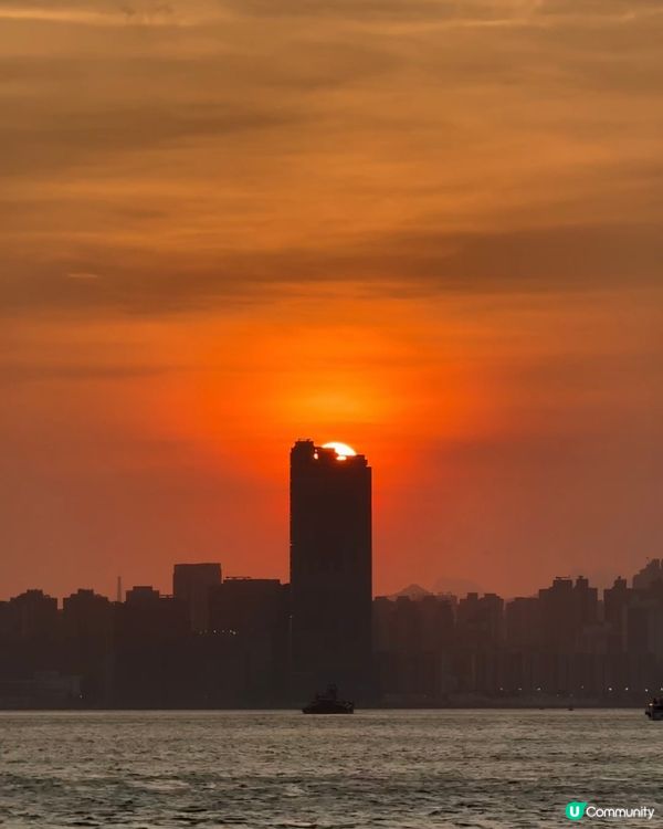 令人難以抗拒的夕陽