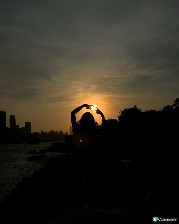 令人難以抗拒的夕陽