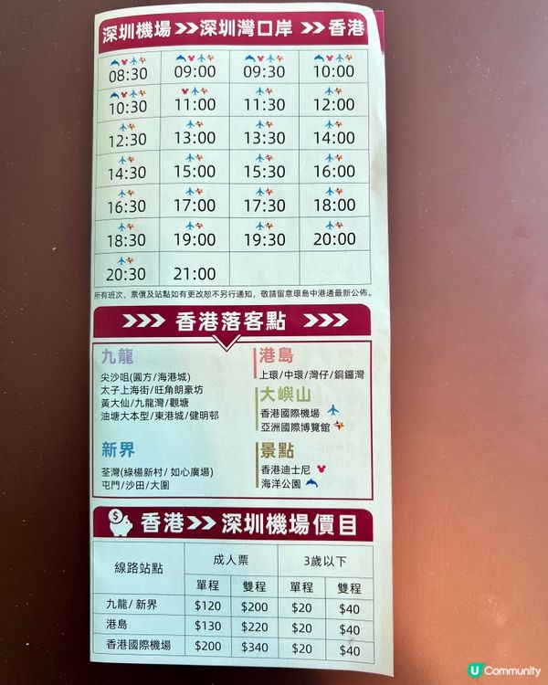 環島中港通送免費入場券｜附荃灣發車時間表、價目及分店