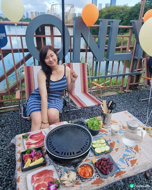 《深圳海島花園·浪漫情調露營烤肉》