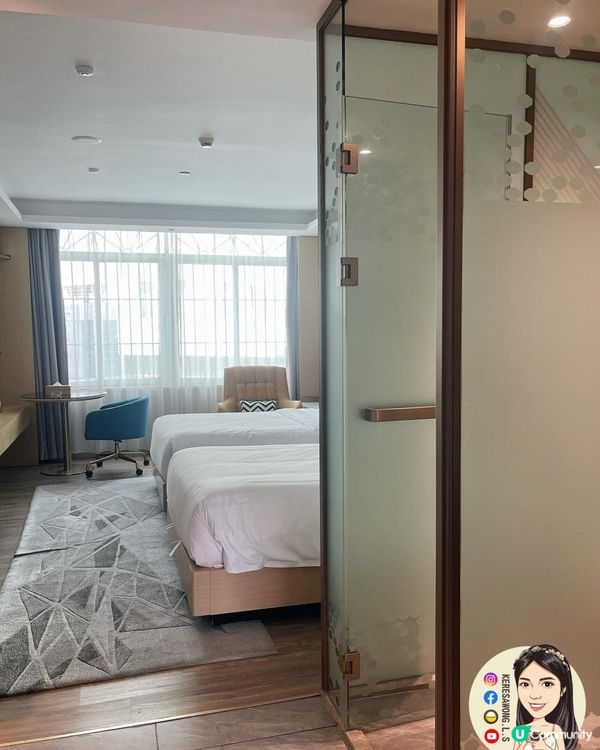 2024深圳宝安【潮漫酒店(深圳宝安体育馆西乡地铁站店)】步行一分鐘即達鹽田夜市